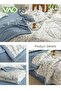 4PCS Bedding Sheet Set, Soft Microfiber -Shrinkage and Fade Resistant Comforter Set, Skin Friendly - 6