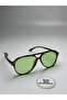 Toms V12 |   Sunglasses Leopard Frame Green Glass Color 57 Ekartman - 2