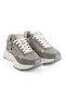 Gray Color Thick Non-Slip Sole Sneakers Zippered Daily Women's Sports Shoes Nodow - 5