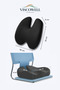 Visco Vehicle Office Seat Chair Lumbar Support Min Leather and Visco Seating Min Leather - 5