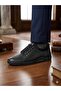 Gmz Mm-418 Black Genuine Leather Casual Men's Shoes - 2