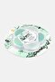 5 Pieces Triangle Powder Puff Set With Case, Green - 2