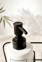 2-Piece Countertop Soap Dispenser Set with Metal Stand and Sponge Container 500 ml - Kitchen Soap Dispenser Set - 2
