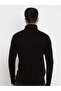 Regular Fit Black Turtle Neck Pullover - 3