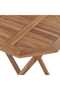 3 Piece Garden Dining Set Solid Wood Teak - 6
