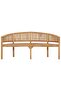 Banana Bench 180 cm Solid Teak Wood - 2