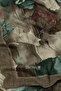 Mink Leaf Pattern Cashmere Scarf - 3