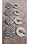 Polyester Button 28 Size 18 mm 8 Pieces - 3
