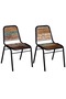 Dining Chairs 2 pcs Solid Reclaimed Wood - 5