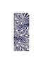 Patterned Silk Shawl - Palmiye Patterned - Dark Navy Blue - 3
