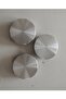 Stainless Steel Vacuum Jar Lid 8 cm – 3 Pieces – Leak-Proof Metal Canning Lid