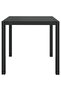 5 Piece Garden Dining Set with Cushions Poly Rattan Grey - 7
