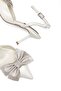 Women's Pointed Toe Ankle-Tie Thin-Heeled Rhinestone Bow Formal Shoes 4200 - 7