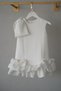 Girl's April 23Rd Special Series White Bow Detail Ruffle Dress Special Occasion and Event Dress - 2