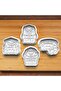 2026 Diploma Ceremony Set of 4 Cookie and Sugar Dough Molds