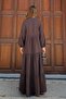 Women's Summer Lined Maxi Muslin Woven Dress - 8