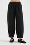 Women's Belt I Elastic Balloon Fit Design Trousers