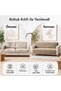 Fleece Mink Embossed Printed Soft Sofa Cover Multi, Sofa Bed Cover Non-Slip with Sponge (165X205 cm) - 3