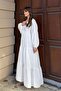 Women's Summer Lined Maxi Muslin Woven Dress - 5