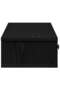 Wall Shelf with Drawers Black 60x28x15 cm Engineered Wood - 4