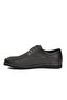 Black Printed Men's Classic Shoes - 2