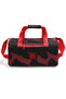 Black Red Patterned Sports Bag Si 27555 - 2