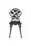 3 Piece Bistro Set Cast Aluminium Black - 5