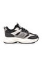Black Mesh Boys' Sports Shoes