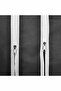 Fabric Wardrobe with Compartments and Rods 45x150x176 cm Black - 7