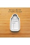 Baby Shower 2026 Set of 4 Cookie and Candy Dough Molds - 5