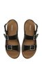 325625.Z6Fx Black Women's Flat Shoes Sandals - 4