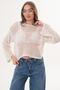 Women's Ribbon Embroidered Mesh Knitwear Knitted Sweater 260476 - 265274 - 3