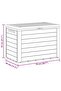 Garden Storage Box Anthracite 78x44x55 cm - 3
