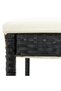 Garden Bar Stools with Cushions 2 pcs Black Poly Rattan - 8