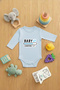 Baby Bodysuit with Snap Fasteners 100% Cotton Baby Printed