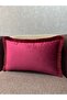 Imported İ Silk a Velvet Business Rotten Color Püs Tasseled Rlent Kilifi 30X50 - 4