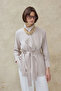Mink Liora Jacket Collar Shirt
