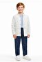 Limi̇ Boy Soft Do Textured Eket Shirt Pants 3-Piece Set