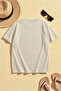 Unisex Orchid Printed Oversize T-shirt - 2