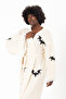100% Cotton Natural Dragon Printed Muslin Kimono, Kaftan, Dressing Gown - 4