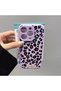 iPhone 14 Pro Max Compatible Classic Leopard Printed Pack Liquid Silicone Case, Comfortable Touch - 5