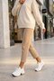 Carole Imported Special Series Women's Sneakers with Glitter Stone Details and Hidden Cushioning, White