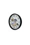 Lanta Garden Decorative Black 36 cm Wall Clock - 3