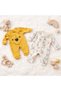 Murat Baby Unisex %100 Cotton Winnie the Pooh 2-Piece Jumpsuit 0-3 and 3-6 Months - 4