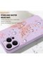 حافظة من السيليكون السائل بتصميم فراشة خاص متوافقة مع هاتف iPhone 14 Plus، رفيعة ومقاومة للانزلاق - 4