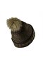 Lady Knitted Women's Green Beret - 3