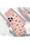 حافظة سيليكون سائلة متوافقة مع هاتف iPhone 15 Pro Max من نوع Ultimate Heart مكونة من طبعة الفهد قطع، مقاوم للتآكل