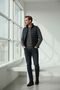 Men's Puffer Vest Lightweight Padded Daily Sports Use Mock Neck Zippered Modern Design-W10005 - 4