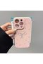 iPhone 16 Pro Compatible Plain Striped Fiyonk Patterned Liquid Silicone Case, Soft, Stylish and Convenient - 2