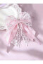 Pink Lace and Pearl Hair Clip - 2
